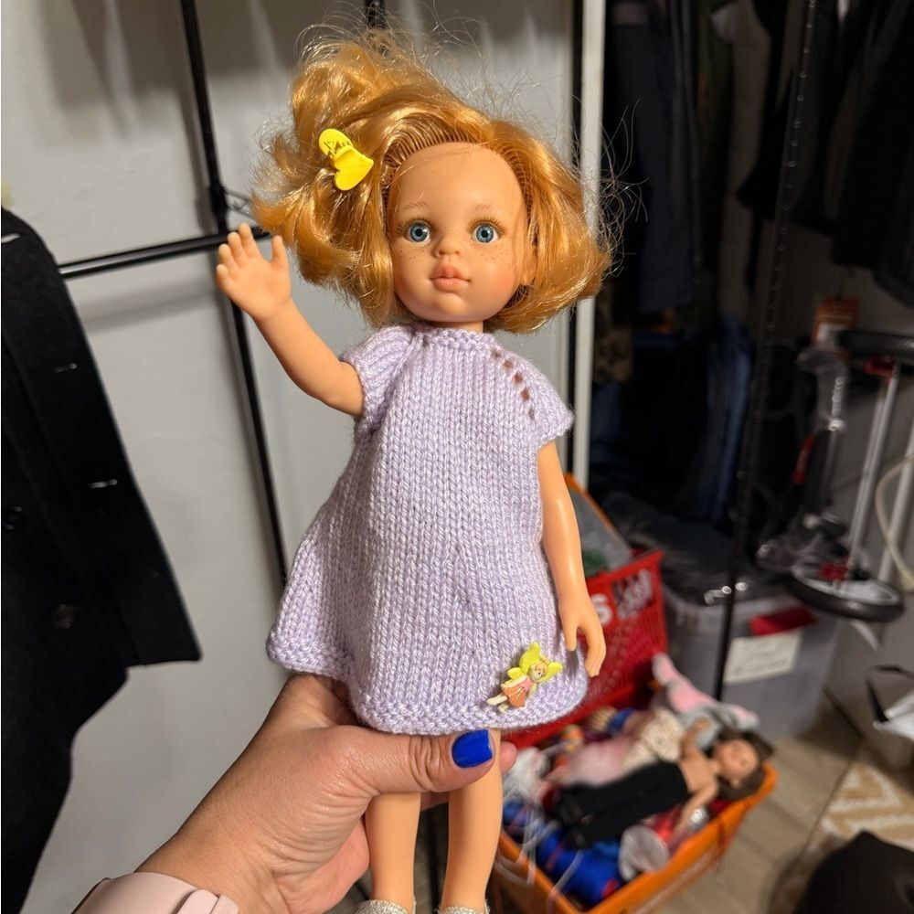 Paola Reina Las Amigas OOAK customized Vinyl Doll Made In Spain 32 cm pretty